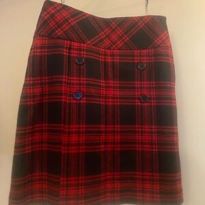 Plaid Skirt